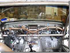 Roll Cage: Welded, window net, Dash, ductwork, and Fire patching « Tom